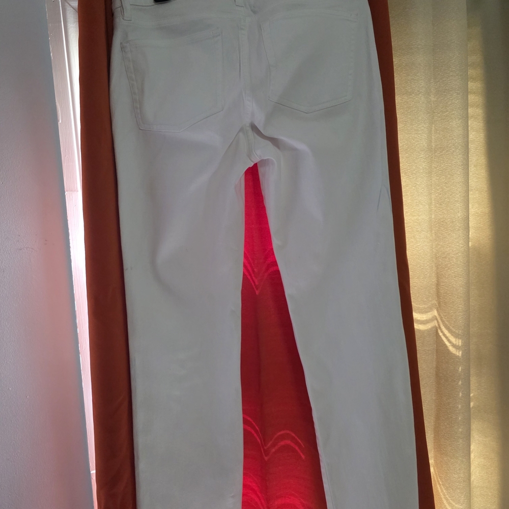 Lauren Ralph Lauren White Women's Straight-Leg Jeans